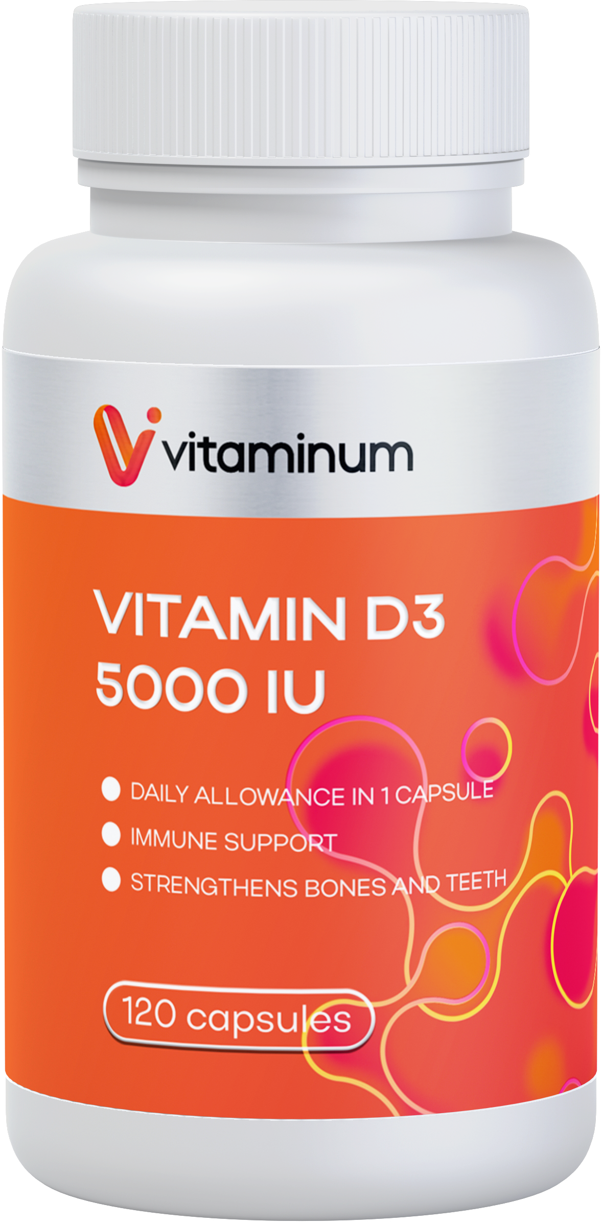  Vitaminum ВИТАМИН Д3 (5000 МЕ) 120 капсул 260 мг  в Югорске